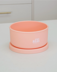 SECONDS - Sili Round Lunch Box - Pink