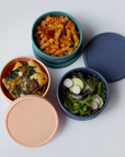 SECONDS - Sili Round Lunch Box - Pink