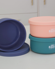 SECONDS - Sili Round Lunch Box - Pink