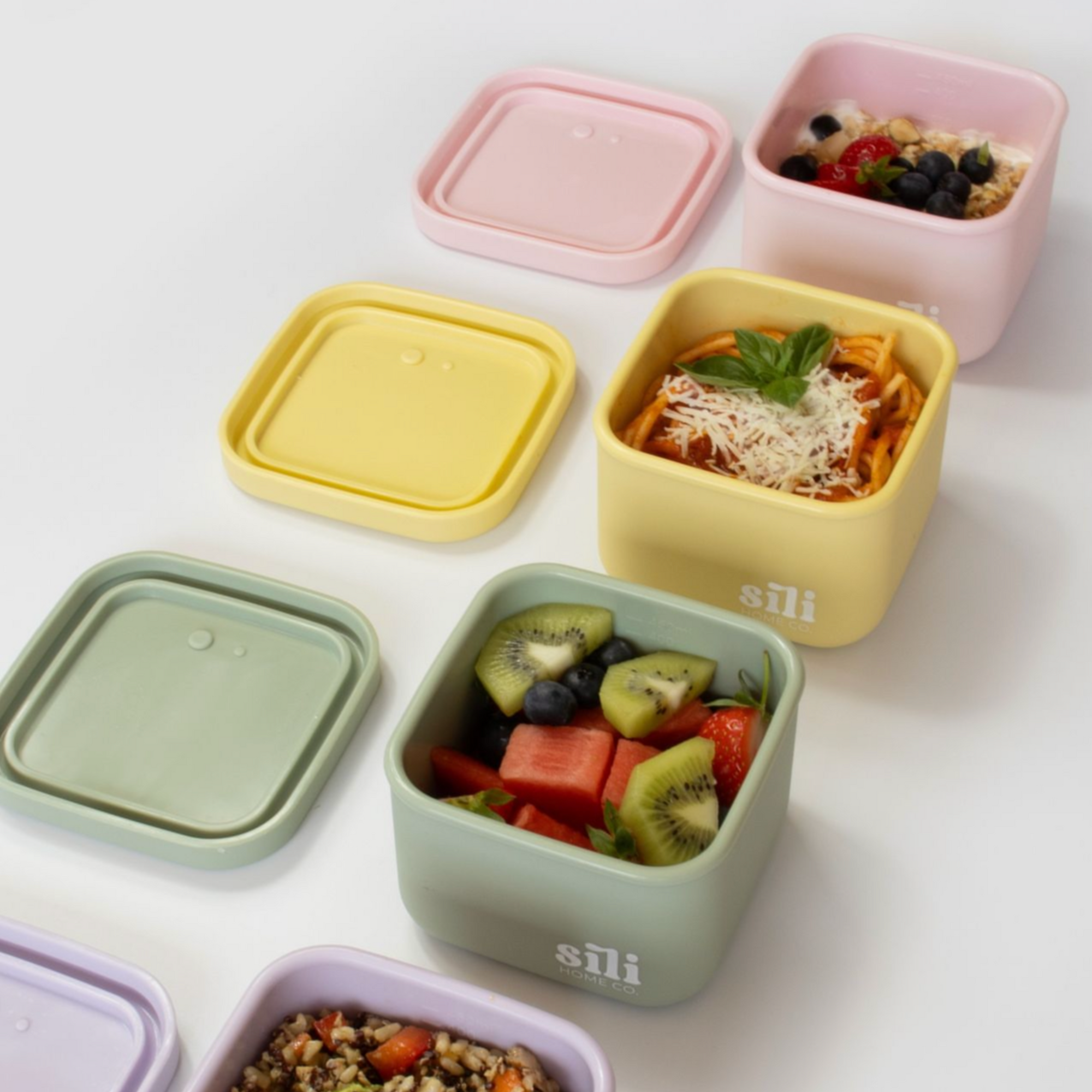 SECONDS - Sili Mini Lunch Box - Lilac