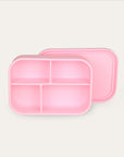 pink divided lunch box