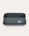 Sili Rectangle Lunch Box - Liquorice