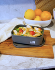Sili Rectangle Lunch Box - Liquorice