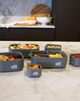 Sili Square Lunch Box - Liquorice