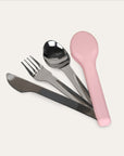 Sili Reusable Cutlery Set - Pink