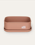 Sili Rectangle Lunch Box - Toffee