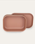 Sili Rectangle Lunch Box - Toffee