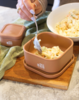 Sili Square Lunch Box - Toffee