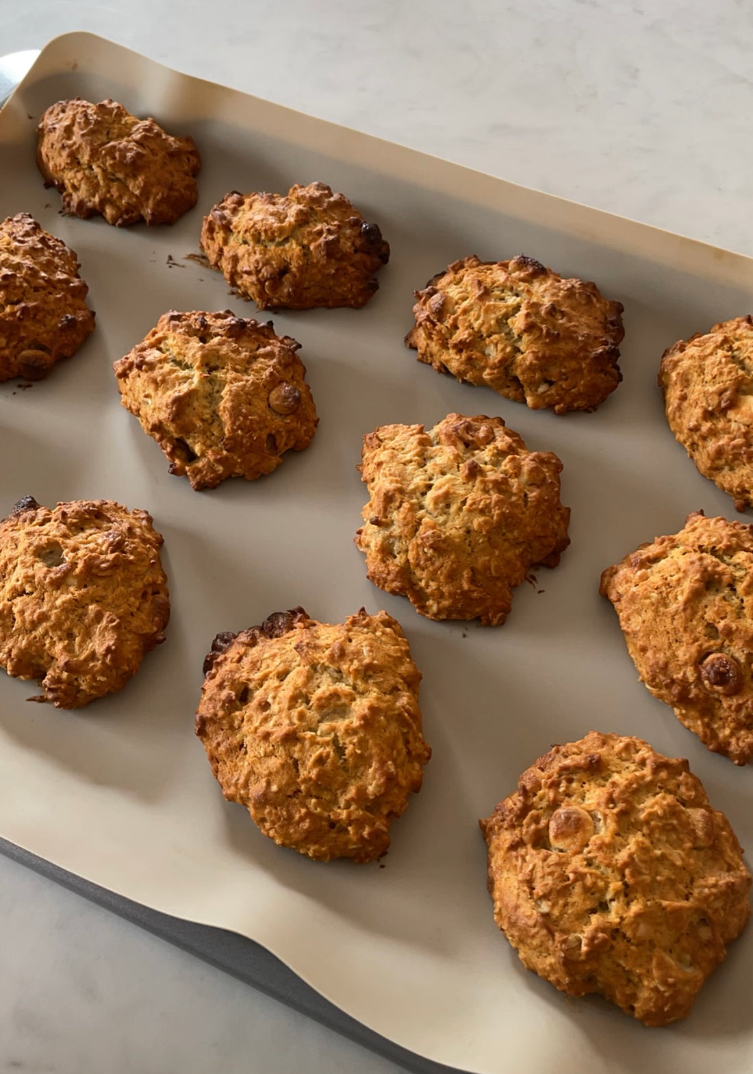 Banana Choc Chip Cookies