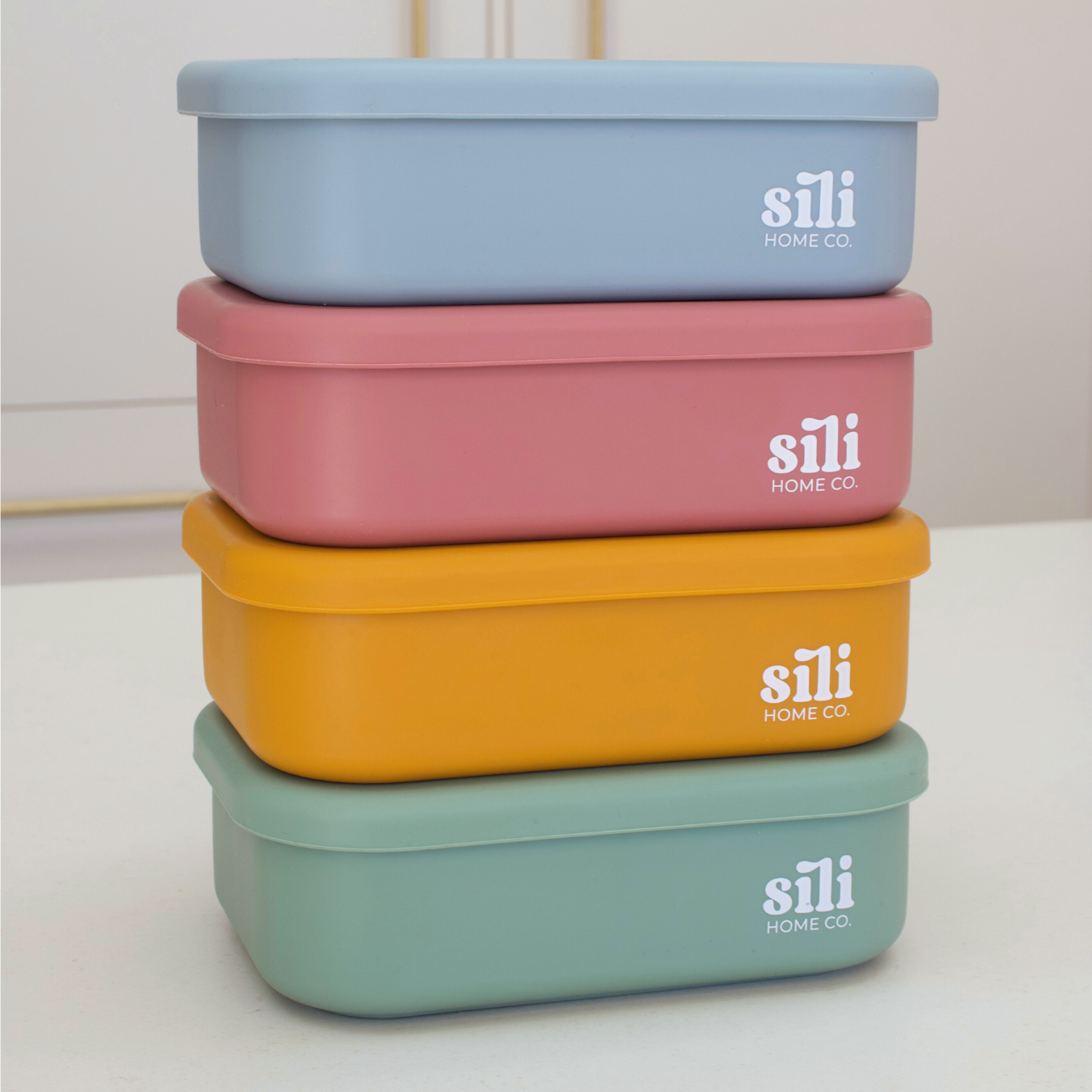 Sili Rectangle Lunch Box Bundle