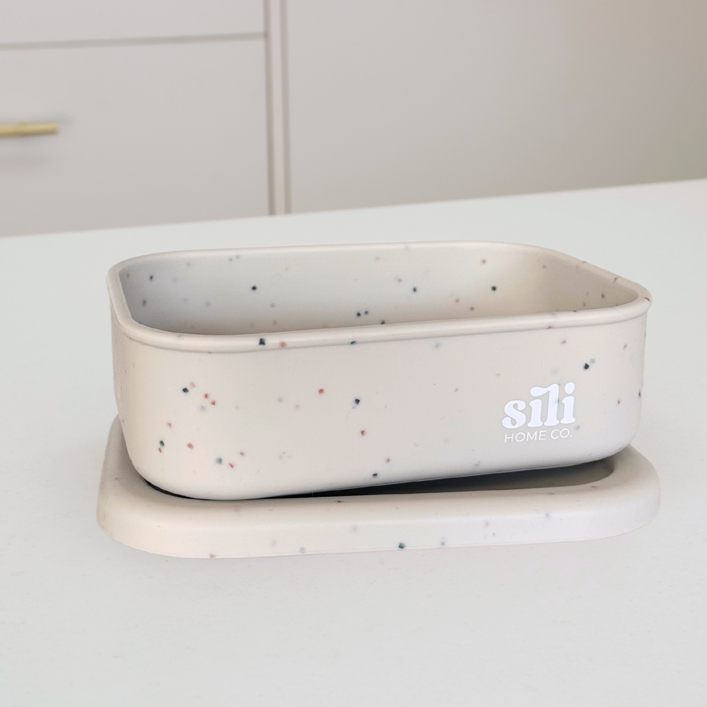 Sili Rectangle Lunch Box - Speckled