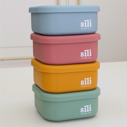 Sili Square Lunch Box - Blue