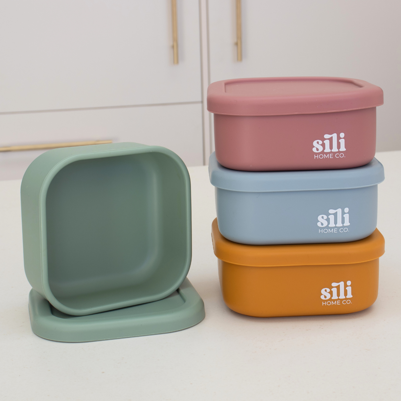 Silicone Bento Lunch Box  Reusable, Eco-Friendly Food Containers – Sili  Home Co.