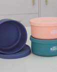 Sili Round Lunch Box - Pink