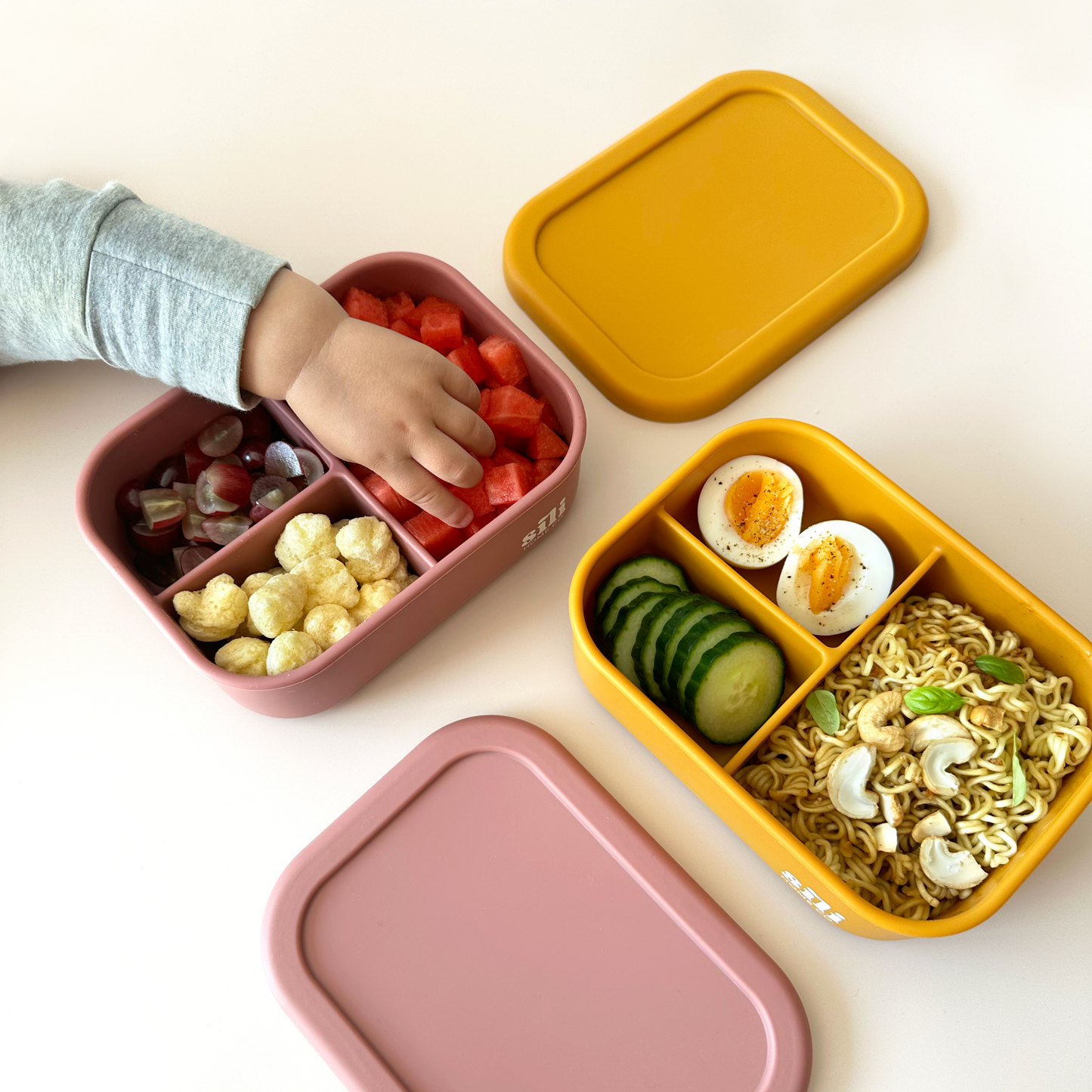 Sili Bento Lunch Box - Mustard