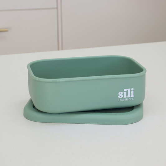 Sili Rectangle Lunch Box - Green