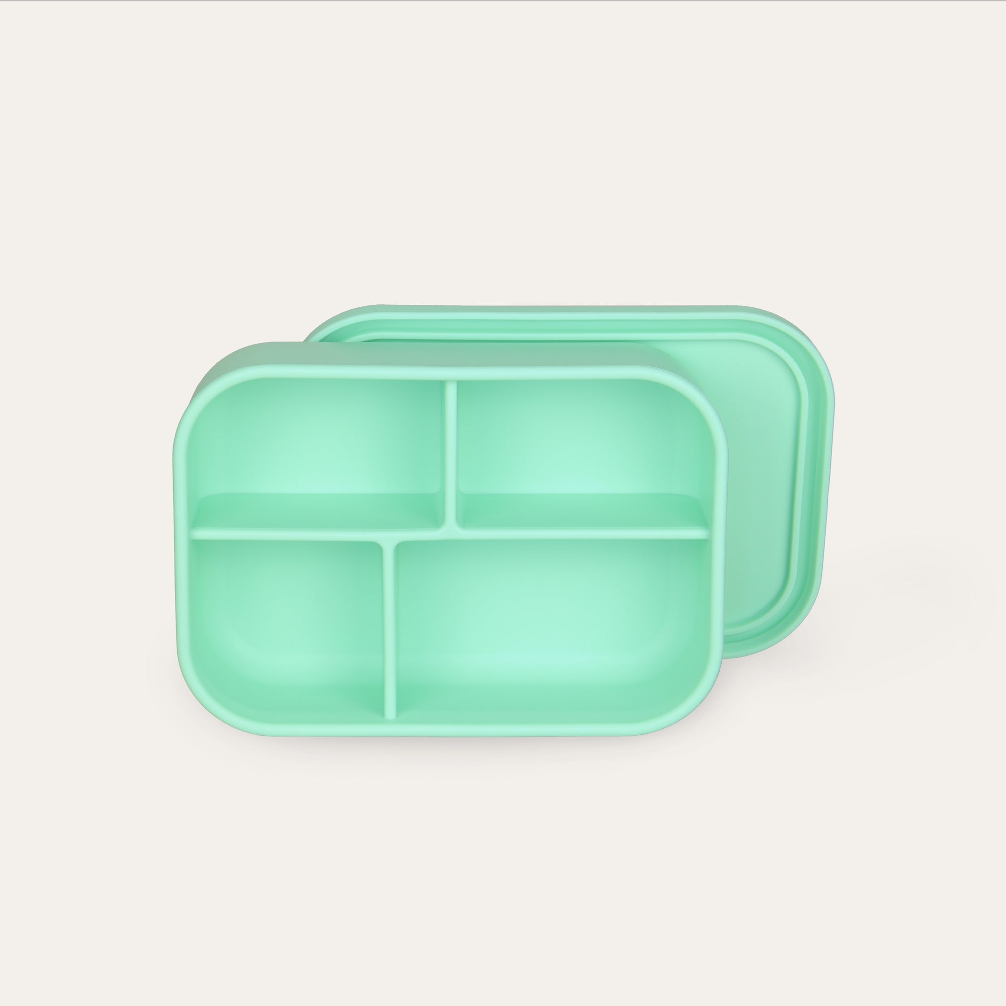green compartment lunchbox