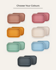 Rectangle Lunch Box Bundle - Set of 4