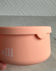 (SECONDS) Sili Round Lunch Box - Pink 