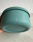 (SECONDS) Sili Round Lunch Box - Aqua 