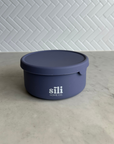 (SECONDS) Sili Round Lunch Box - Purple 