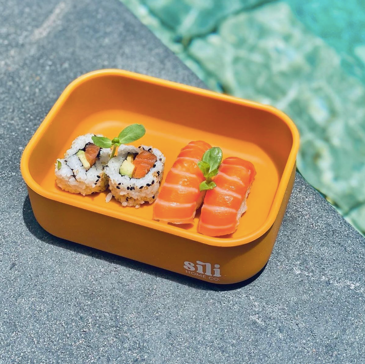 Sili Rectangle Lunch Box - Mustard